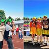 Schrille Hüte und bunte Röcke: Die Trends auf dem diesjährigen Campus-Festival.