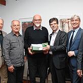 Heiner Sondermann (Zweiter von links): „Wir hatten im April 2019 unser Konzept im Rathaus vorgestellt, außerdem auch vier denkbare ...