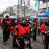 Beim Narrentreffen der Albbrucker Fasnachtsvereine geben sich Gruppen und Hästräger aus der ganzen Region ein Stelldichein. Das Bild ...