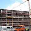 Auf der zweiten Großbaustelle in der Blumberger Kernstadt neben dem Pflegeheim entsteht unter anderem Tagespflege und eine ...
