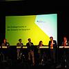 In der Podiumsdiskussion zum Tiefenlager Nördlich Lägern von Links: Christopher Müller (Regionalkonferenz Nördlich Lägern), Jürgen ...