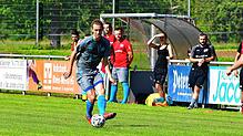 Verletzt ausgeschieden: Youngster Luis Weber vom SV Jestetten hatte zwei Mal die Führung für seine Elf bei Bosporus FC Friedlingen auf ...