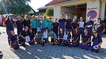 Alle haben gewonnen: Die Jungenfeuerwehren von Görwihl Süd, Strittmatt, Herrischried und Rickenbach haben am beim beliebten Turnier ...