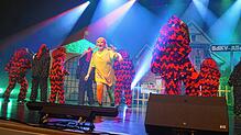 Pipi Langstrumpf feiert Fasnet in Villingen. Beim Ball der kleinen Vereine sorgt dies für eine Menge Spaß.