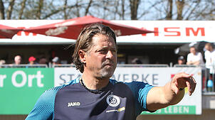 Trainer Helgi Kolvidsson findet nach der 0:2-Niederlage gegen den FC Auggen klare Worte.
