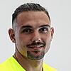 Torwart Andrea Hoxha ist mit der Leistung seines FC 08 Villingen unzufrieden.