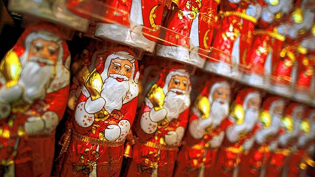 Schokoladen-Nikoläuse (Symbolbild). Was passiert nach Weihnachten mit ihnen?