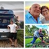 Wirte im Leben danach: Achim Gretzmeier bereist mit Wohnmobil und Ehefrau Marion Europa; Herbert Brand und seine Gattin Ina lieben ...