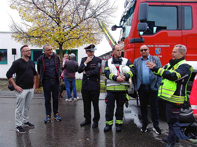 Bild 28: Feuer, Verletzte und Vermisste: Die besten Bilder von der Hauptübung der Salemer Feuerwehr