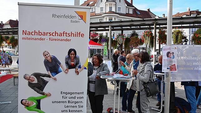 Auch in den vergangenen Jahren nutzen viele Bürger die Möglichkeit, sich über das Ehrenamt in der Stadt Rheinfelden zu informieren. ...