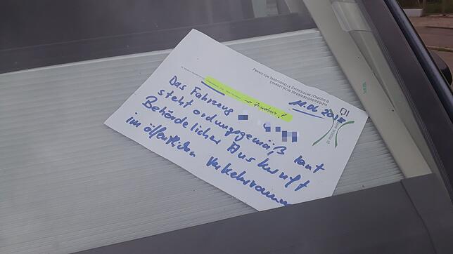 Die Replik des Wohnmobilbesitzers: alles in Ordnung.
