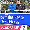 Stolze Bilanz: Jugendleiter Jürgen Schwering (links) und Vorsitzender Klaus Fricker blicken nach einem guten halben Jahr zufrieden auf ...