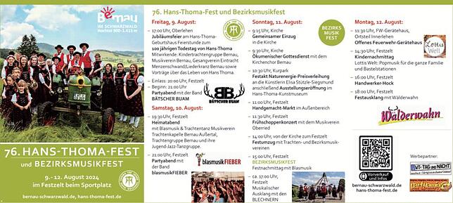 Bild 2: Hans-Thoma-Tag Bernau: Schwarzwaldort feiert seinen berühmten Maler