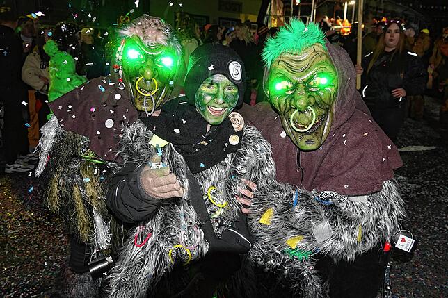 Bild 3: Nachtumzug in Görwihl