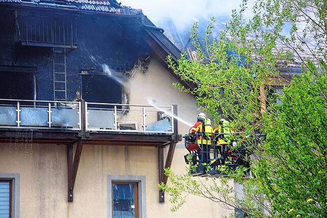 Die oberen beiden Etagen unterm Dach des Mehrfamilienhauses in Rickenbach müssen komplett erneuert werden.