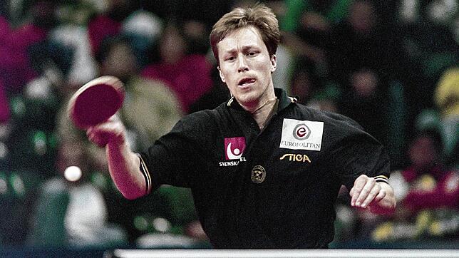 Der Schwede Jan-Ove Waldner gilt in Europa bis heute als der beste Tischtennis-Spieler der Welt.