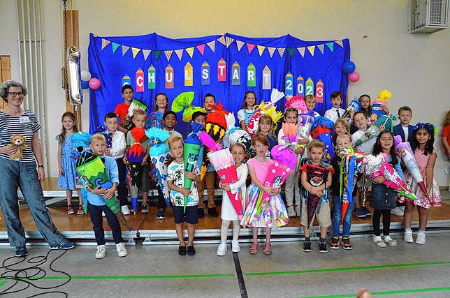 25 Kinder sind in die Klasse 1c der Talschule Wehr eingeschult worden. Klassenlehrerin ist Iris Deutscher.