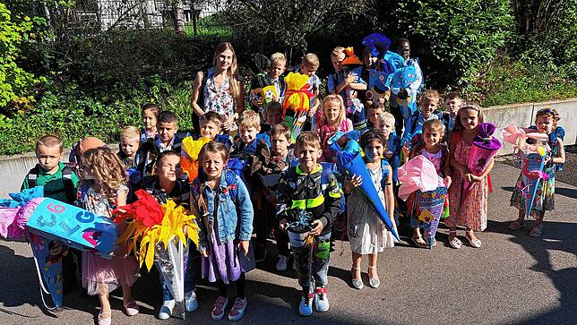 26 Kinder sind in die erste Klasse der Hans-Thoma-Schule in Laufenburg eingeschult worden. Klassenlehrerin ist Christine Weinmann.