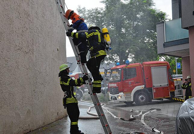 Bild 4: Bilder der Hauptübung der Freiwilligen Feuerwehr Markdorf – Teil 3