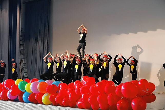 Die Dancing Kids sorgten mit ihrem Auftritt für viel Begeisterung.