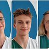 Melina Leutenmayer, Luke Job und Elisabeth Wegner.