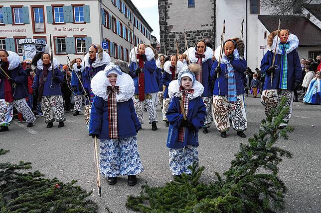 Bild 3: So schön war es am Dienstag beim großen Umzug in Villingen (Teil 2)