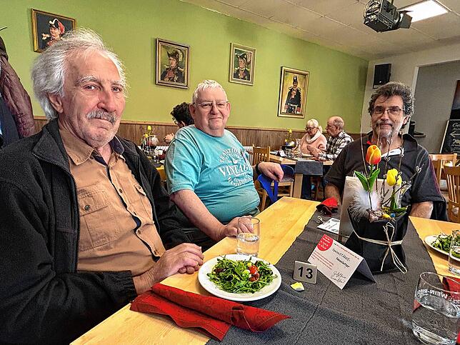 Die Mitglieder des Reparaturcafés Villingen, Jürgen Kammerer, Michael Isak und Thomas Kümmerer (von links), gehören zu den Sponsoren des ...