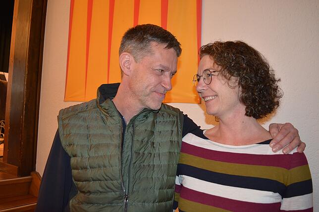 Frank Schirl und Alexandra Berchtold.