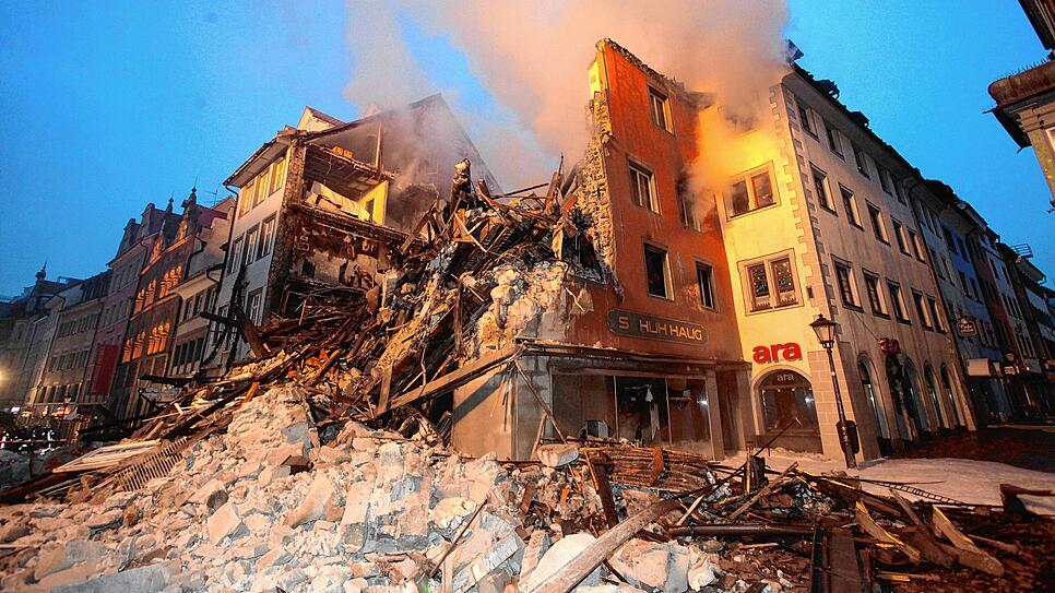 Bild : Der Altstadtbrand von 2010: Diese Bilder bleiben vielen Konstanzern im Gedächtnis