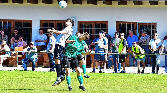 Antreiber: Dawid Armanowski (links gegen Peter Krieg) traf doppelt beim 5:1-Erfolg des SV Buch gegen den FC Zell und bereitete das Tor ...