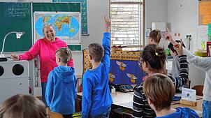 Der Gemeinderat stockte die Schulsozialarbeit von 40 auf 60 Prozent auf. Unser Bild zeigt die Schulsozialarbeiterin Michaela Braun bei ...
