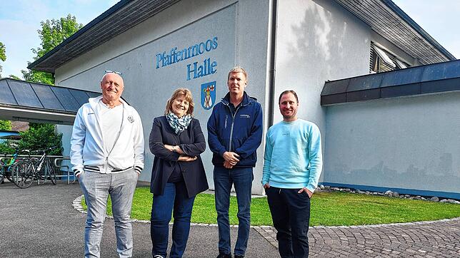 Die Reichenauer Waldsiedlung besteht 2026 seit 75 Jahren. Der grobe Rahmen für die Jubiläumsfeierlichkeiten stehe, erklären (von links) ...