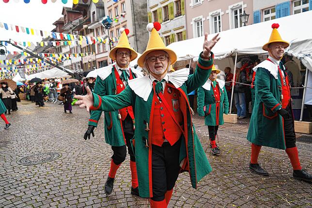 Bild 22: Bilder vom Narrentreffen in Waldshut: 3800 Hästräger ziehen durch die Innenstadt