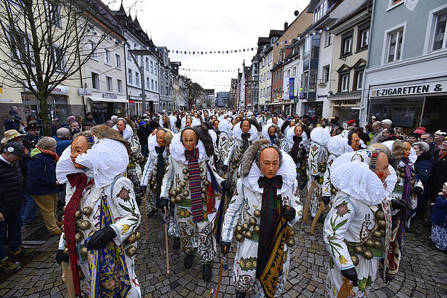 Bild 4: Bilder vom Historischen Umzug am Fasnetmontag in Villingen &ndash; Teil 3