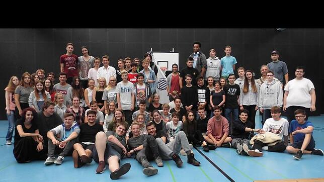 Die erfolgreichen Zehner der Häfler Bodenseeschule.
