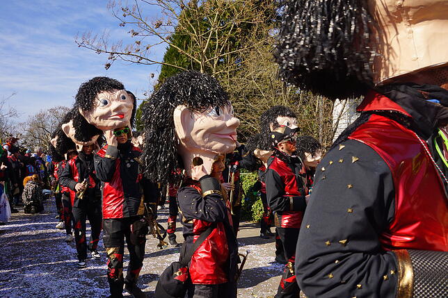 Bild 37: 43. Küssaberger Narrentreffen: Märchenhafte Fasnacht in Rheinheim