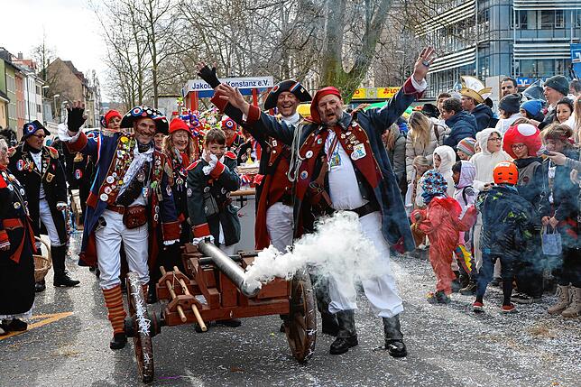 Bild 6: Großer Narrenumzug 2024 in Konstanz &ndash; die besten Bilder gibt&lsquo;s hier &ndash; Teil 3