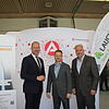 Andreas Finke (von links, Agentur für Arbeit Lörrach), Alexander Maas (Wirtschaftsregion Südwest) und Rainer Höhl ...