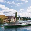 Eine Visualisierung zeigt: So könnte das Dampfschiff auf dem Rhein einst aussehen.