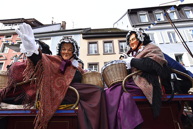 Bild 27: Bilder vom Historischen Umzug am Fasnetmontag in Villingen &ndash; Teil 4