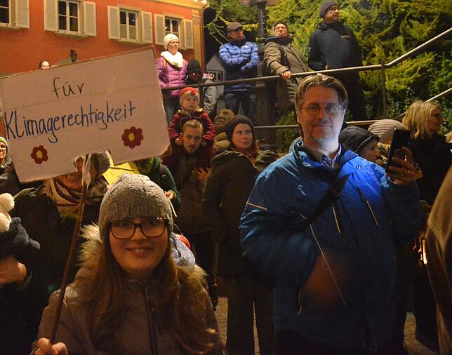 Bild 18: Bilder von der zweiten Klima-Demo in der Markdorfer Innenstadt