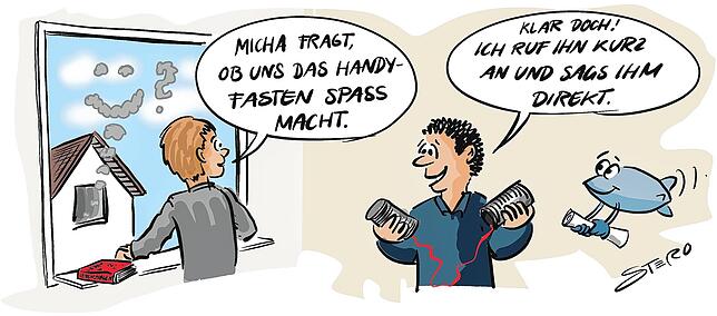 Bild 3: Die Karikatur der Woche: Wie weit weg ist noch zu nah dran?