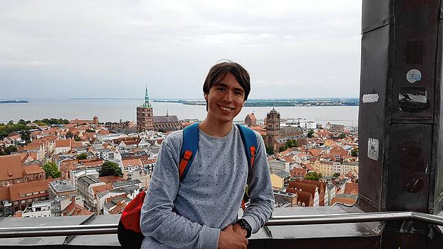 Lenny Münzer, Schüler aus Villingen, macht 2021 Abitur.