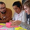 Wie können sich Jugendliche in der Kommunalpolitik einbringen? Einen Workshop dazu hat es bereits 2019 gegeben. Ganz links Markdorfs ...