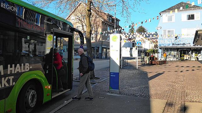 Die Haltestelle am Stadtgraben gibt es seit Jahresbeginn. Sie ist eine der neuen Innenstadthaltestellen der Linie 11 des Stadtverkehr ...
