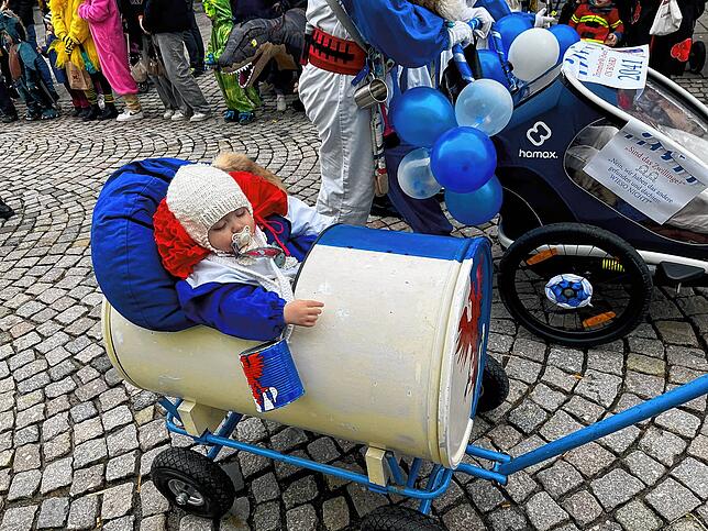 Bild 16: Süß! Die niedlichsten Kindernarren der Fasnacht 2024