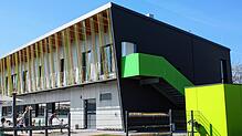 Der Neubau der Kindertagesstätte Stadtkäfer II (unser Bild) bietet Platz für insgesamt vier Gruppen für Kinder im Ü3-Bereich von drei ...