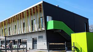 Der Neubau der Kindertagesstätte Stadtkäfer II (unser Bild) bietet Platz für insgesamt vier Gruppen für Kinder im Ü3-Bereich von drei ...