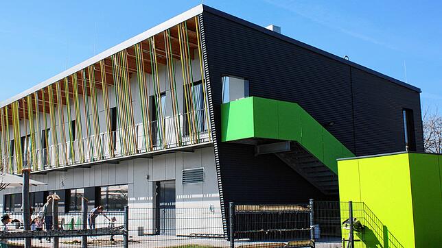 Der Neubau der Kindertagesstätte Stadtkäfer II (unser Bild) bietet Platz für insgesamt vier Gruppen für Kinder im Ü3-Bereich von drei ...