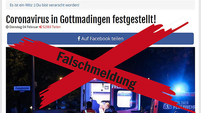 Eine Falschmeldung behauptet, dass sich in Gottmadingen eine Jugendliche mit dem Coronavirus infiziert hat. Doch das stimmt nicht.